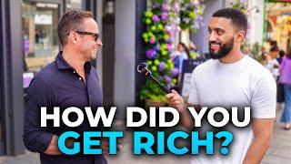 Asking Strangers What Do You Do for A Living? | Interviewing Millionaires (Wimbledon, London)