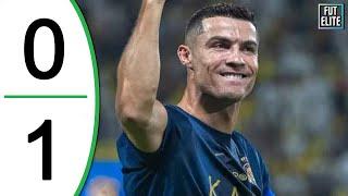 RONALDO is Back - Al-Khaleej vs Al-Nassr 0-1 Highlights & Goals 2024