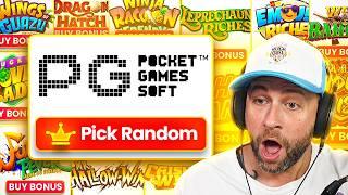 I let GAMDOM PICK RANDOM slots but it's PGSOFT ONLY!! (Bonus Buys)