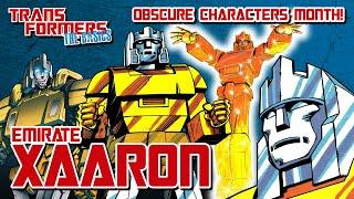 TRANSFORMERS: THE BASICS on XAARON