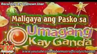 Umagang Kay Ganda Christmas Title Card 2012/UKG Sponsor (Unknown/Cutted) [December 7, 2012]