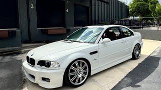 2004 BMW E46 M3 Supercharged 6 Speed alpine / cinnamon walk around /in car video ( For Sale )