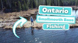 Ontario Bass Fishing!! (Shore Bass Fishing) Spring 2023!!