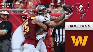 Tampa Bay Bucs vs. Washington Commanders | Highlights mit deutschem Kommentar | NFL | RTL Sport