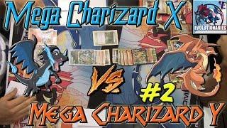 Mega Charizard X vs Mega Charizard Y | Pokemon TCG Battle #2!