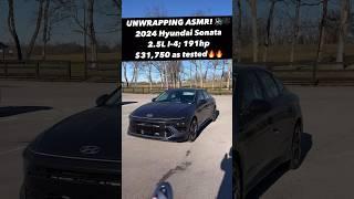 Car ASMR: Check out the Unwrapping of this Refreshed 2024 Hyundai Sonata!