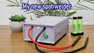 My new spot welder (upgrade)