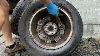 Cleaning Wheels With EASY-OFF Oven Cleaner