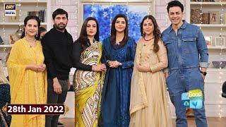 Good Morning Pakistan - Sadia Imam -  Munazza Arif - 28th January 2022 - ARY Digital Show