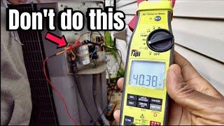 There's More Than One Way to SKIN A CAP!! Check Capacitor Fast! HVAC Apprentice Training Videos Tech