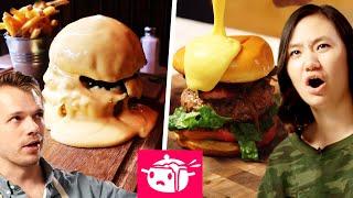 We Tried To Re-Create This Cheese-Covered Burger