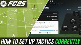 FC 25 - How To EASILY Set Up Tactics & Creating META Tactics (TUTORIAL)