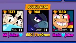 J'AI AFFRONTÉ LES PROS DE BRAWL STARS POUR MON PREMIER RANG 35 (avant la MàJ)