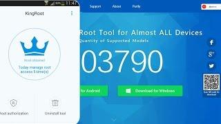 kingroot Root your android phone with kingroot without PC!2018