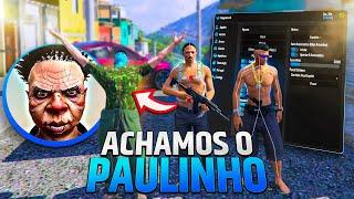 Encontrei o PAULINHO O LOKO e INVADIMOS uma FAVELA no GTA RP 