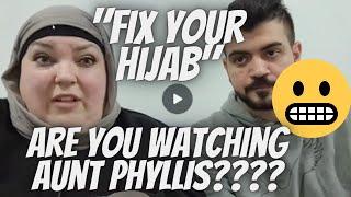 Salah tells Foodie Beauty to fix her hijab