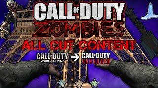 All Of Call Of Duty Zombies Cut Content...