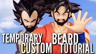 TEMPORARY CUSTOM BEARD TUTORIAL FOR YOUR SH FIGUARTS