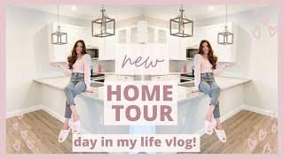 EMPTY HOME TOUR!! organize with me + update vlog!