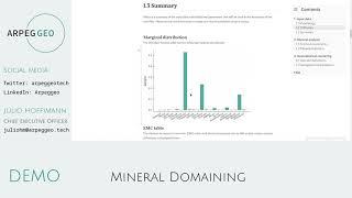 Arpeggeo® - Mineral Domaining