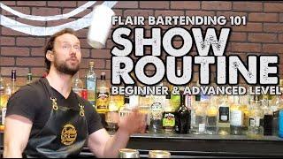 Flair Bartending 101 - Show Flair Routine