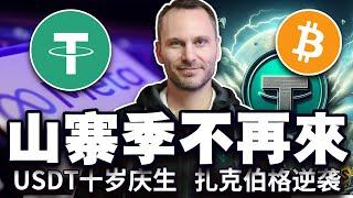 BTC冲刺 7万美元？Tether 庆生；比特币6万美元保卫战；Meta逆袭；Worldcoin“转战”亚洲 20241008