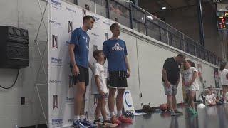 Cooper and Ace Flagg return to Maine to host kids' basketball camp