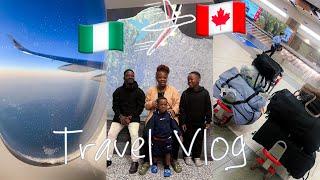 Moving from Nigeria (Abuja) to Canada( Calgary) | Flying Ethiopia Airline ️ Relocation Vlog