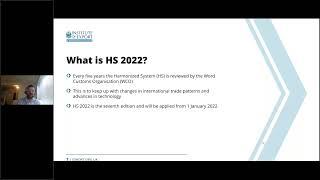 HS 2022 - how commodity codes may change next year