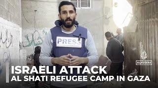 Israeli attack on Gaza's al Shati refugee camp kills five members of one family