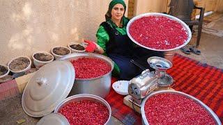 182 Kg of Pomegranates The Surprising Pomegranate Molasses Result!