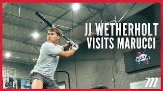 JJ Wetherholt visits Marucci