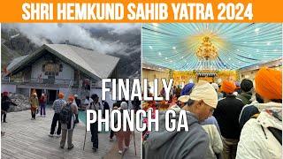 Finally shri hemkund sahib phonch ga 