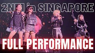 2NE1 in Singapore - 4K FULL PERFORMANCE: Welcome Back Concert 20241221