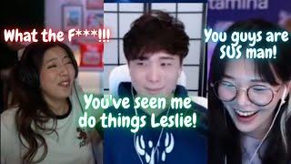 Fuslie had seen Sykkuno do SUS things.