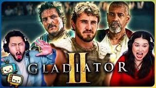 GLADIATOR II (2024) Movie Reaction! | First Time Watch | Ridley Scott | Paul Mescal | Pedro Pascal