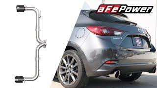 aFe POWER 14-18 Mazda 3 Takeda Axle-Back Exhaust System