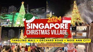 Singapore Christmas Wonderland  Tanglin Mall, Orchard Road & Ngee Ann City Magic! Singapore Vlog 4K