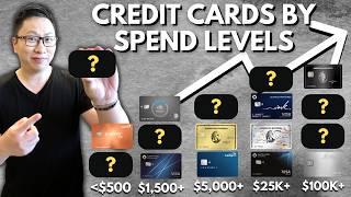 How to Maximize Credit Cards - By Monthly Spending Levels | MUST WATCH! Earn MORE Points