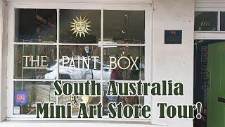 Mini Art Store Tour! The Paint Box in Hahndorf, South Australia