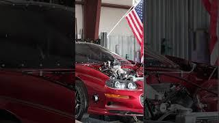 Nitrous camaro fighting for traction on the dyno. Tuned by evolution automotive performance