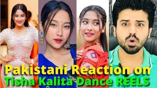 Pakistani Reacts to Tisha Kalita Instagram Reels | Reaction Vlogger