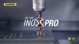 Gühring solid carbide drill RT 100 InoxPro – 50 % higher feed rate in stainless