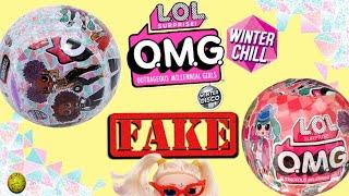 Fake lol omg winter chill surprise ball unboxing. Omg winter chill fake lol vs real lol. Yaydaytv