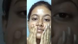 Good Vibes Skin Brighting Facial Oil (Almond) //Riya Saha //#Shorts #YTshorts #Glowingskin#short