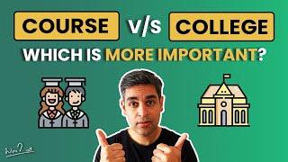 Choose college or course? | Ankur Warikoo | Delhi University college vs branch