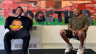 Give and Go Athletics: Talk with Teens / Caleb Jones Interview with Tamaj Wongus