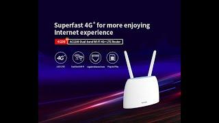 Tenda 4G09 Gigabit 4G+ LTE Router  - Most Affordable CAT6 4G Router