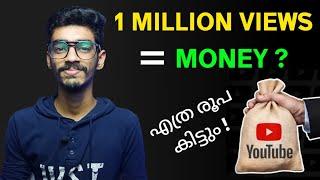 How Much Money Youtube Pays For 1 Million Views ?