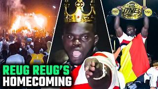 UNREAL Scenes  Senegal Welcomes Reug Reug Home After Historic Win